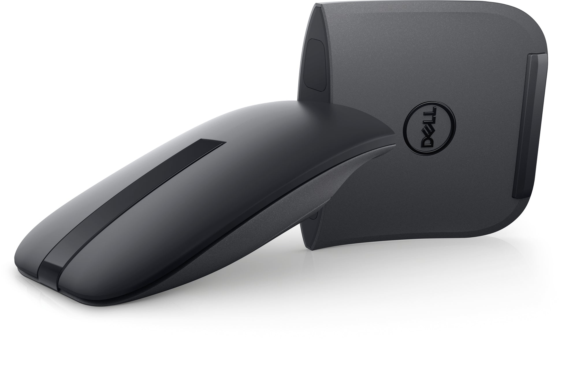 DELL MS700 Mobile Maus – kabellos, Bluetooth + 2,4 GHz, 4'000 dpi, 3 Tasten, beidhändig, schwarz