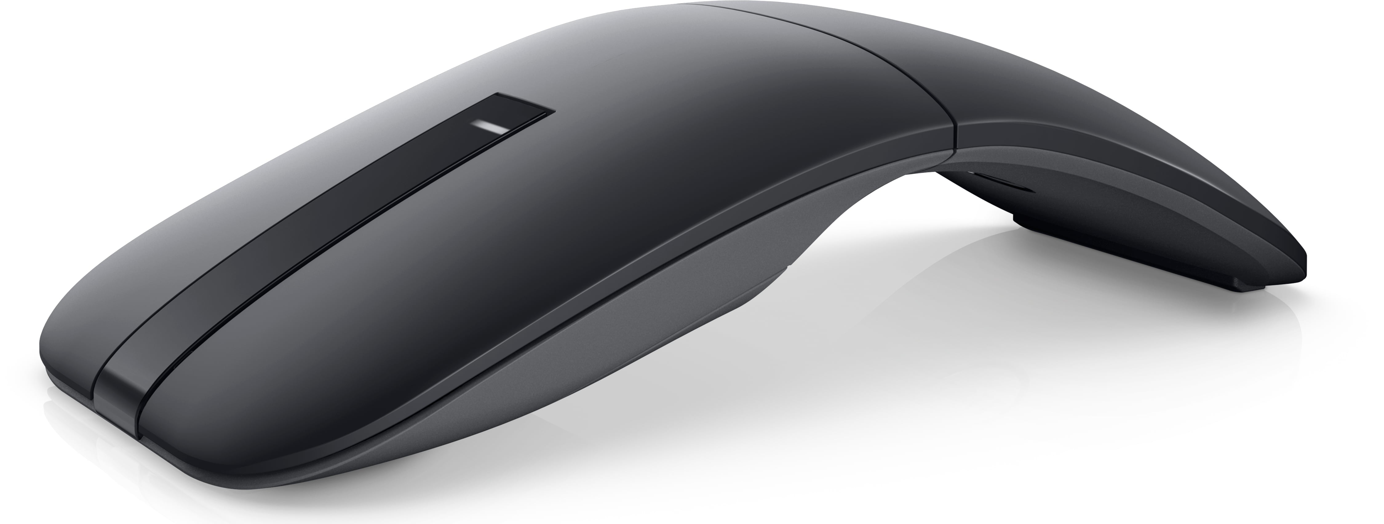 DELL MS700 Mobile Maus – kabellos, Bluetooth + 2,4 GHz, 4'000 dpi, 3 Tasten, beidhändig, schwarz