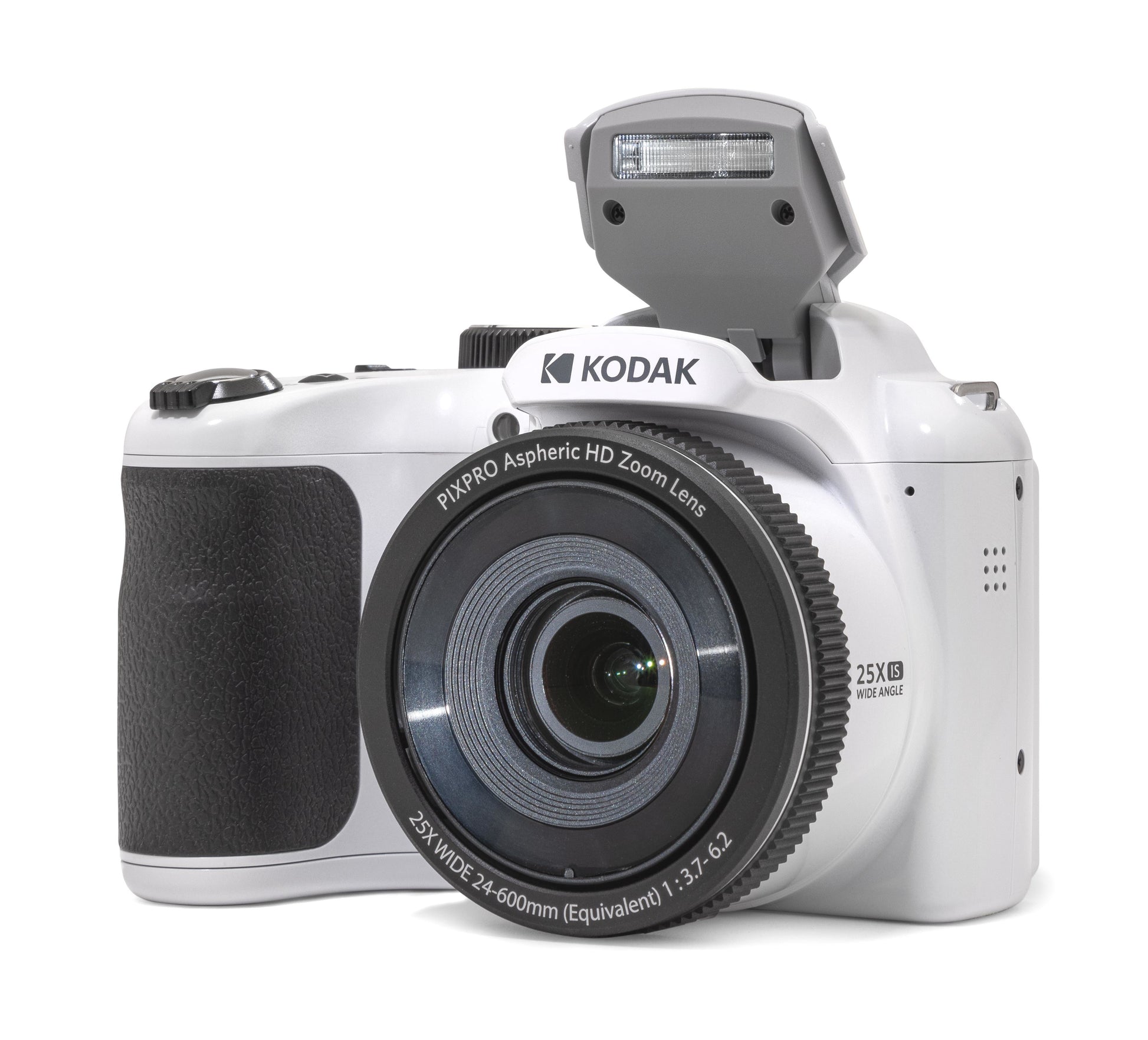 Kodak Pixpro Astra Zoom AZ255 – Kompaktkamera, 16,4 MP 1/2,3", 1080p, 25× optischer Zoom, Weiss