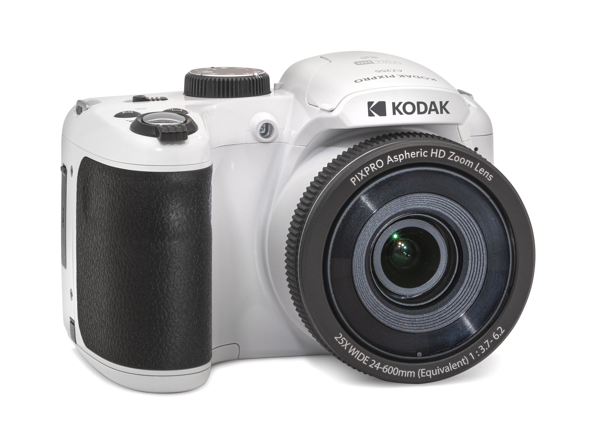 Kodak Pixpro Astra Zoom AZ255 – Kompaktkamera, 16,4 MP 1/2,3", 1080p, 25× optischer Zoom, Weiss
