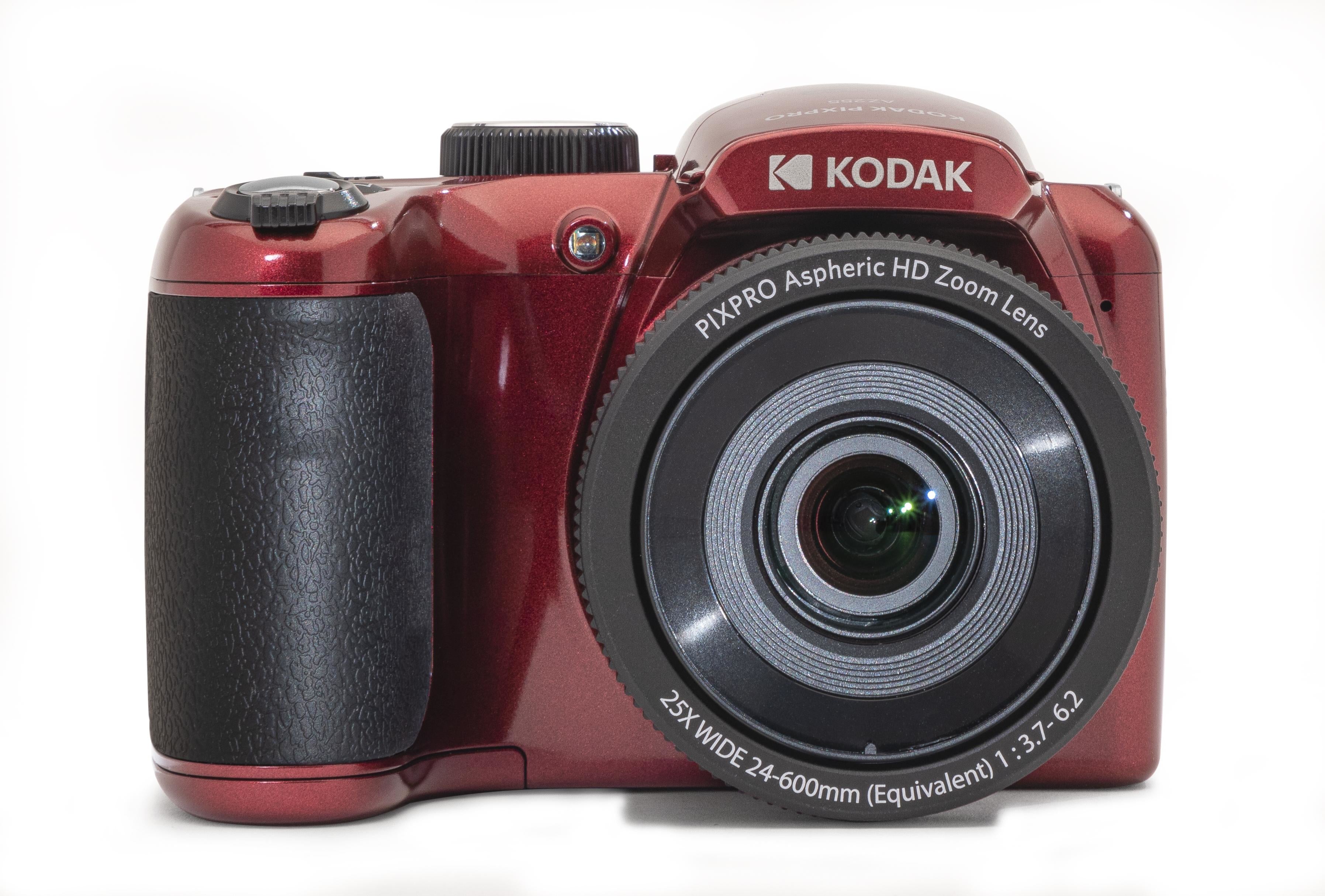 Kodak Pixpro AZ255 – 25× optischer Zoom, 16,35 MP, 1080p, rot