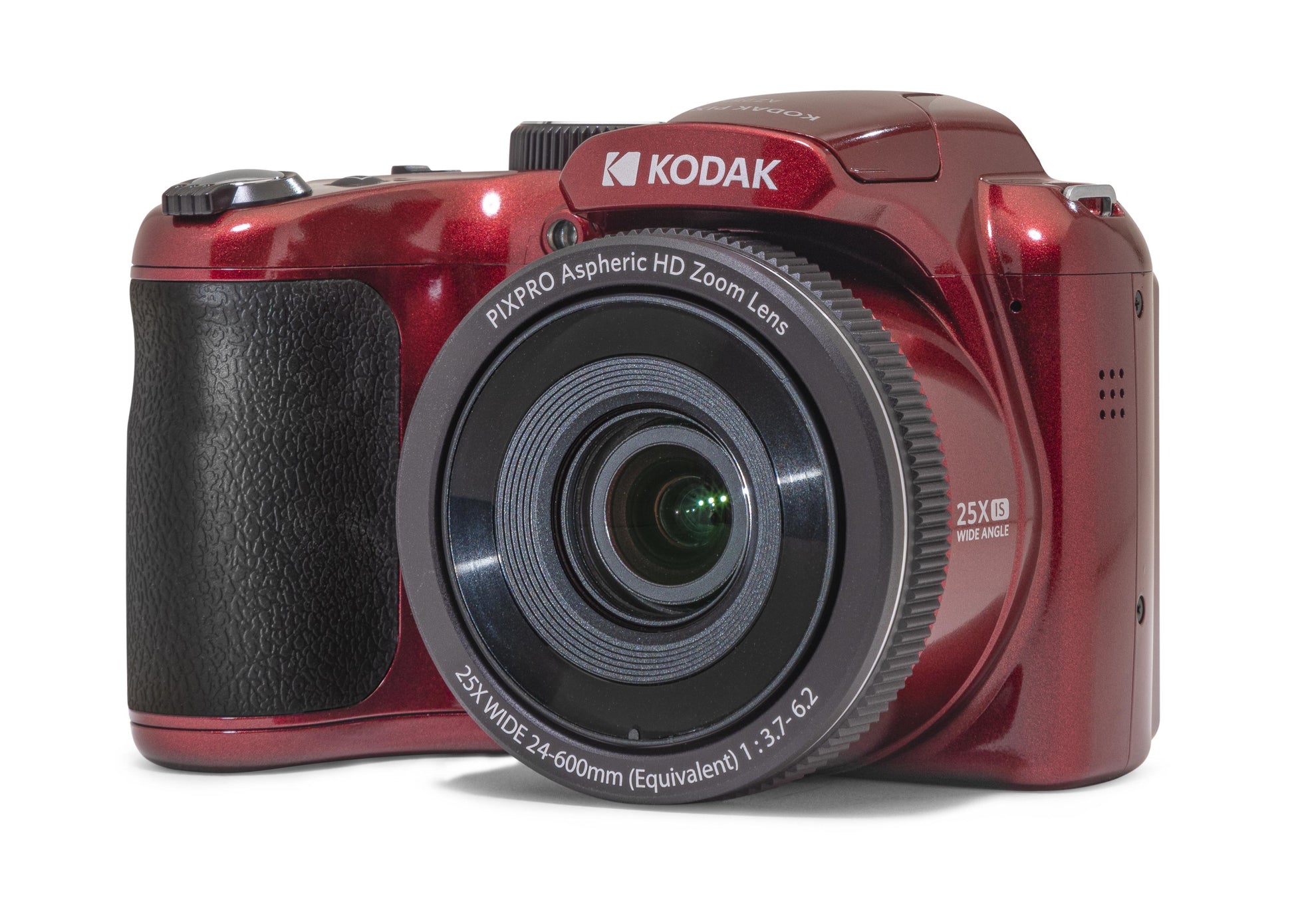 Kodak Pixpro AZ255 – 25× optischer Zoom, 16,35 MP, 1080p, rot