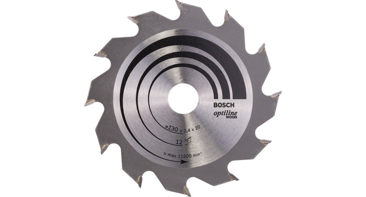 Bosch Professionelles Optiline Wood Kreissägeblatt 254 × 30 × 2 mm, 60 Zähne – für Holz – 1 Stk