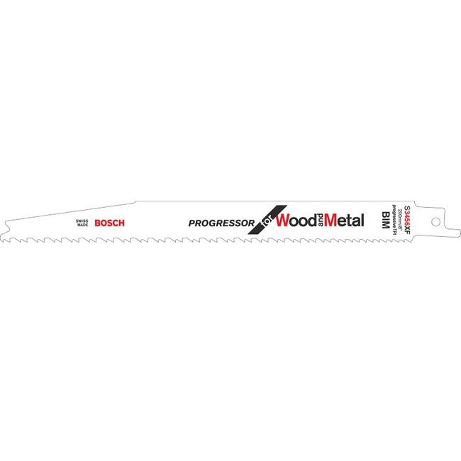 Bosch S3456XF Säbelsägeblatt – für Kunststoff – 5 Stk