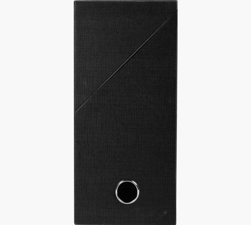 Exacompta Archivschachtel – für A4, B 250 × H 330 × T 120 mm, mit Klappdeckel und Griffloch, schwarz