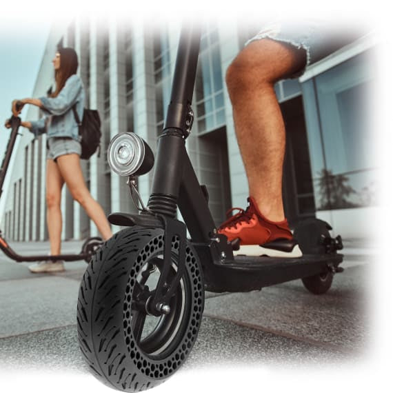 T'nB E-Scooter-Reifen – Vollgummi, unplattbar – für E-Scooter mit 8,5" Reifen – schwarz