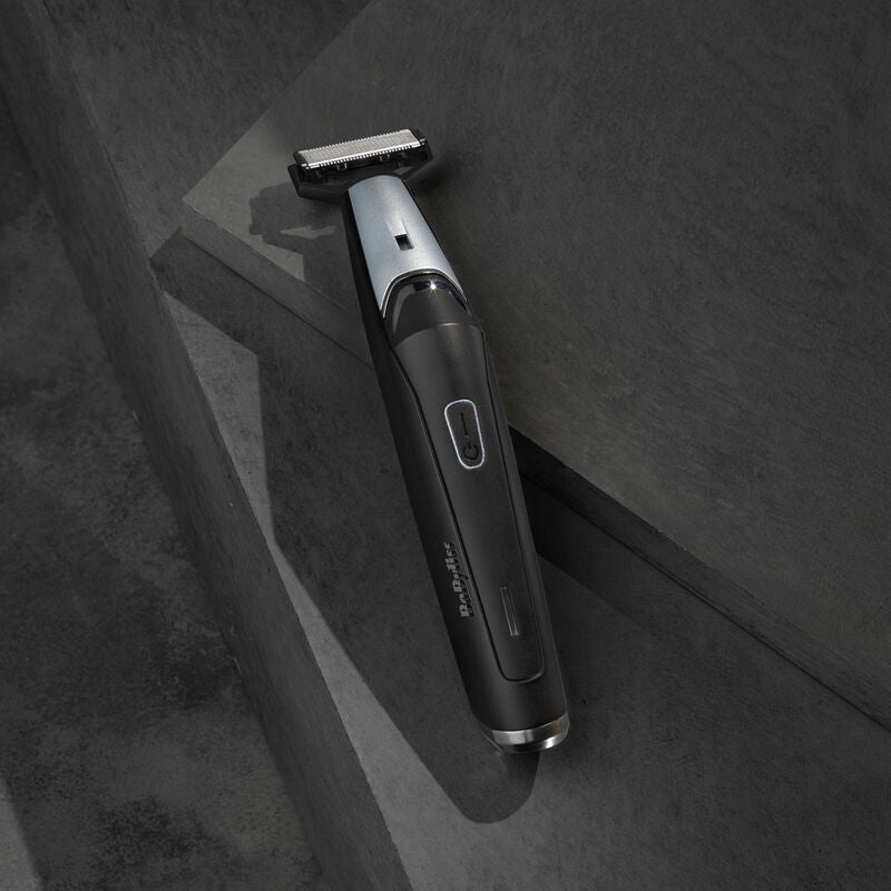 BaByliss Bartschneider T880E – Akku, 90 min Laufzeit, 1–3 mm Schnittlänge, Nass & Trocken – Schwarz, Edelstahl