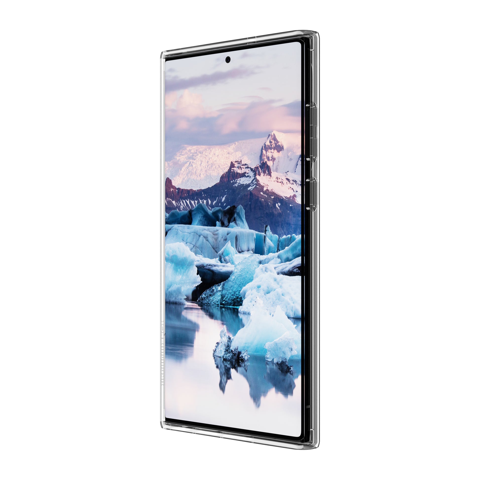 dbramante1928 Iceland Pro Case – für Galaxy S23 Ultra, Transparent, Recycelter Kunststoff, Sturzschutz bis 3 m