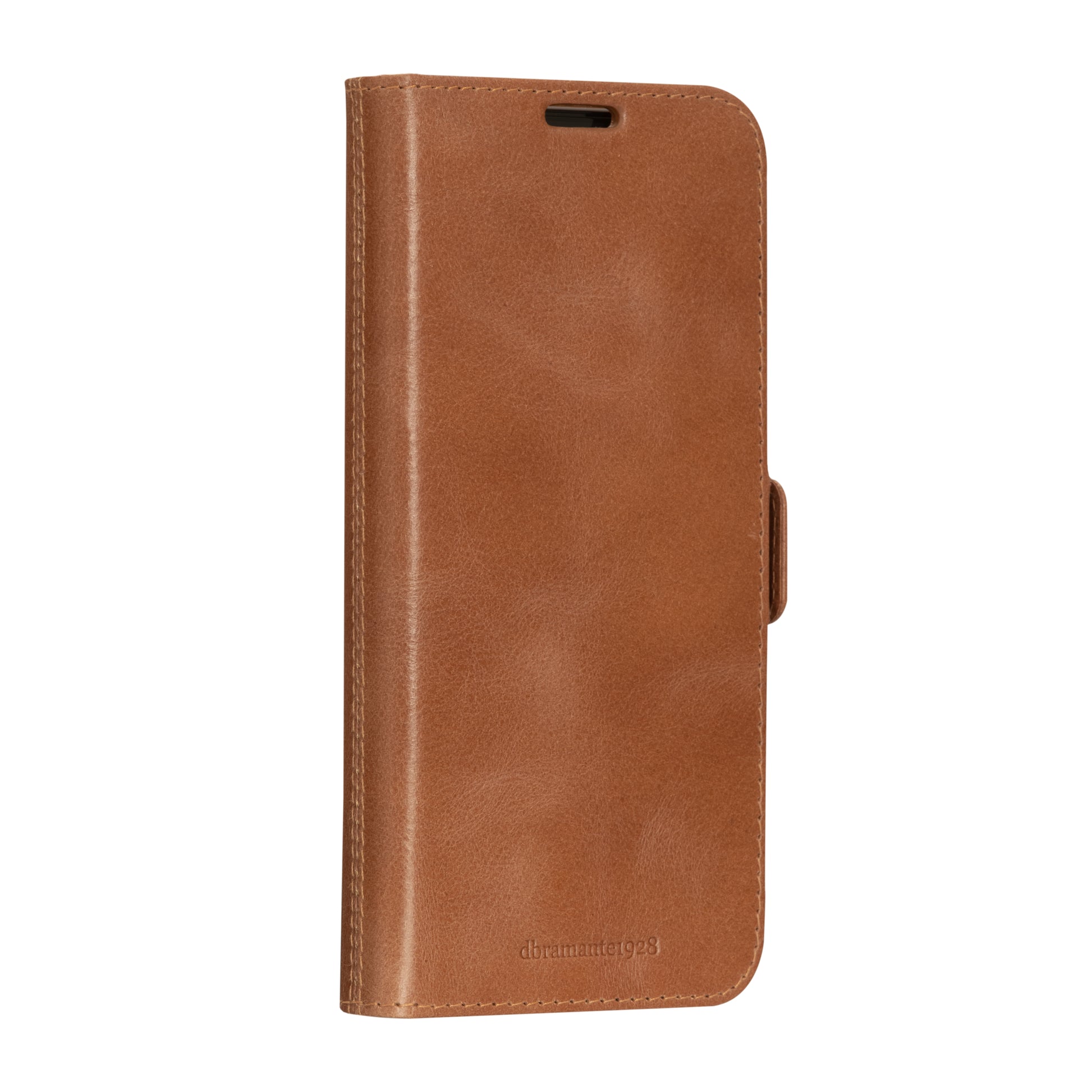 dbramante1928 Lynge Folio – für Samsung Galaxy S23+, 3 Kartenfächer, Leder, Tan, RFID-beständig