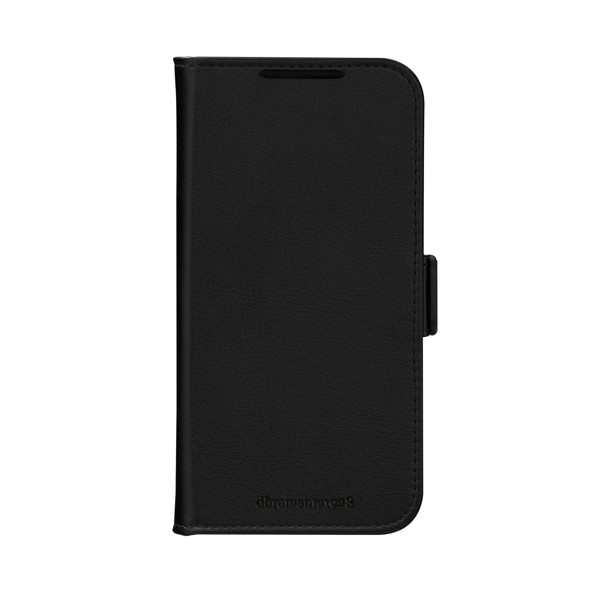 dbramante1928 Stockholm Folio – für Samsung Galaxy S23, Recycling-Kunststoff, schwarz, Magnetverschluss