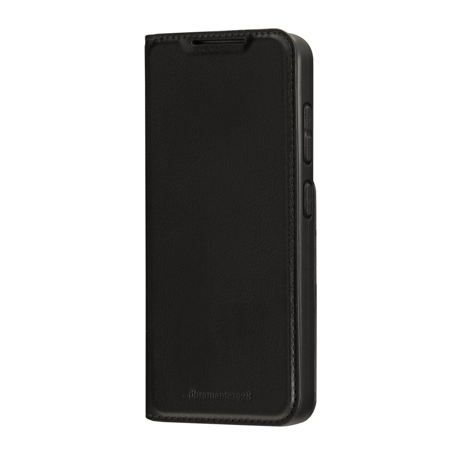 dbramante1928 Oslo Folio – für Samsung Galaxy S23+, PU, schwarz, kabelloses Laden
