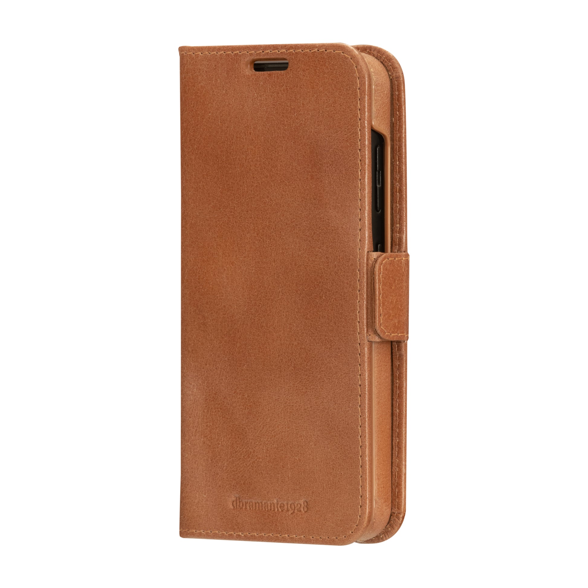 dbramante1928 Lynge Folio – für Samsung Galaxy S23, Tan, RFID-beständig, Magnetverschluss, kabelloses Aufladen