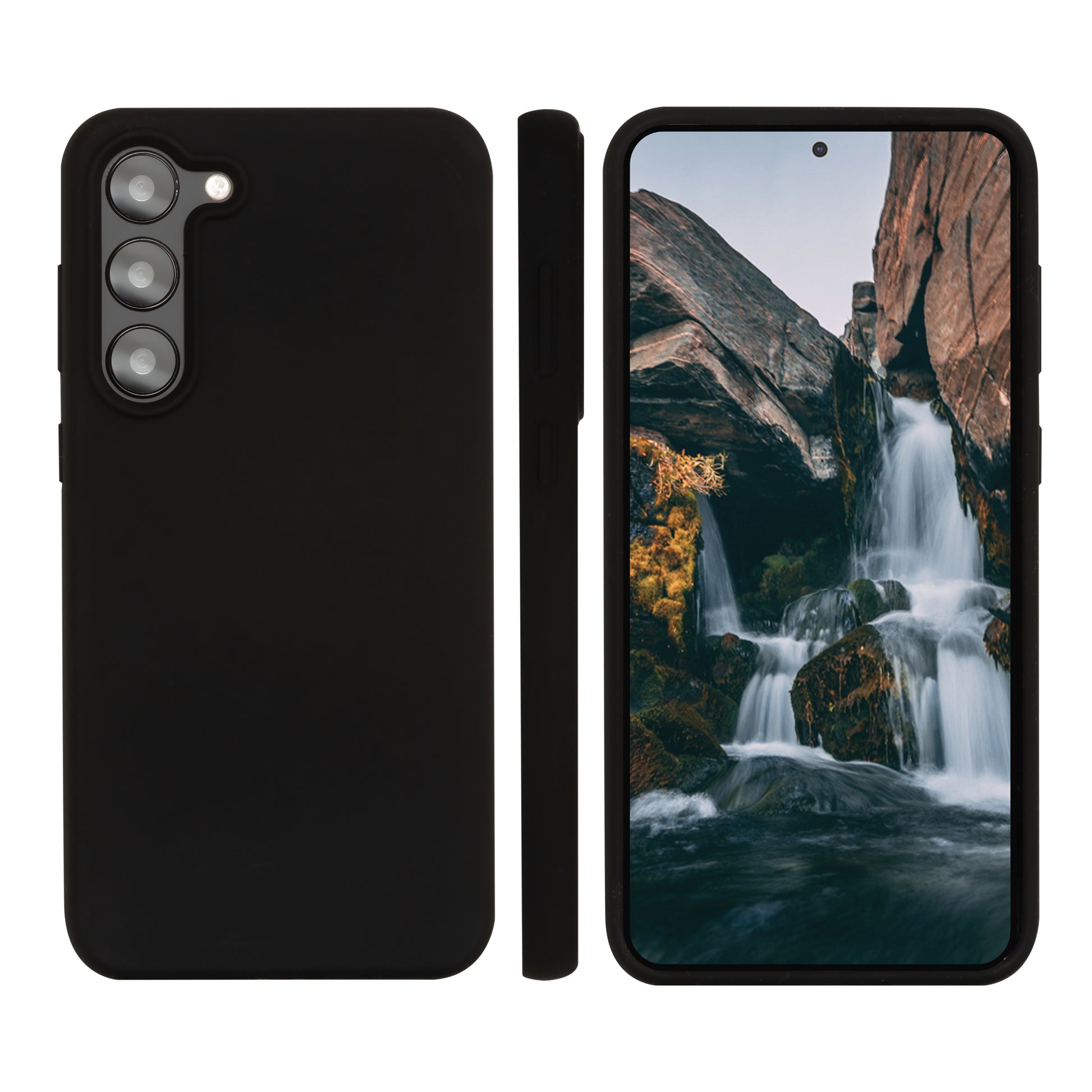 dbramante1928 Costa Rica Backcover – für Samsung Galaxy S23+, Recycling-Kunststoff, schwarz