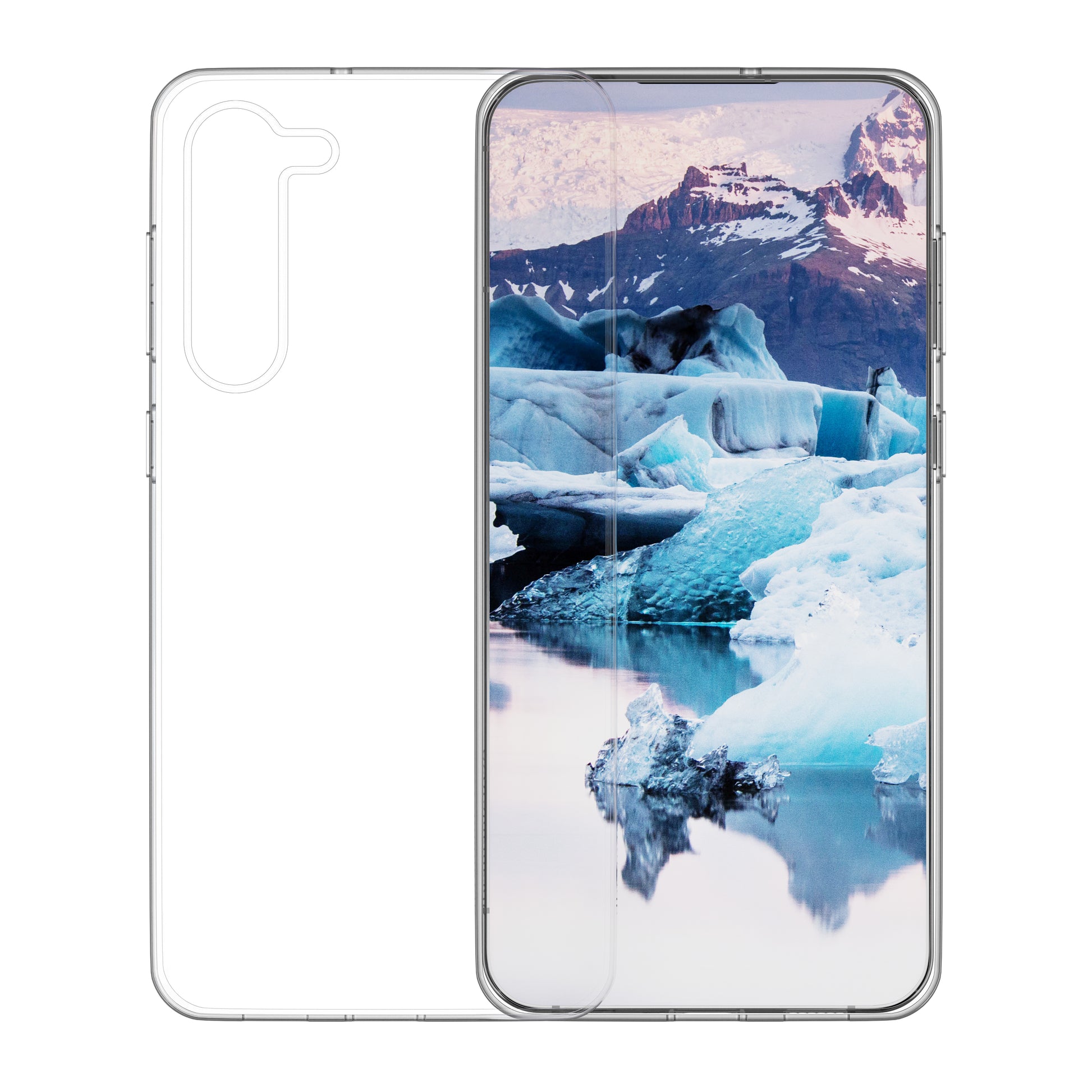 dbramante1928 Greenland – Backcover – für Samsung Galaxy S23, Recycling-Kunststoff, transparent