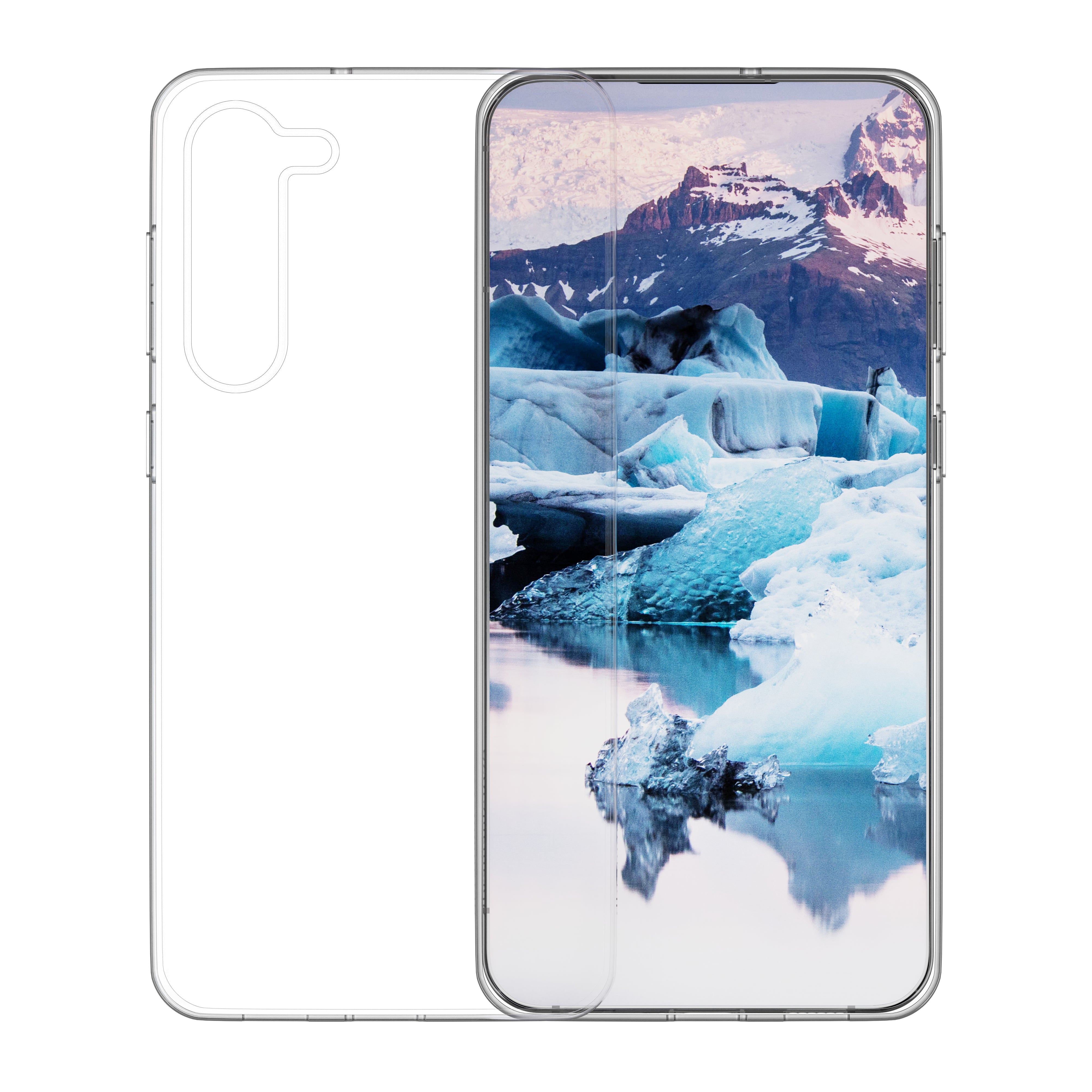 dbramante1928 Greenland – Backcover – für Samsung Galaxy S23, Recycling-Kunststoff, transparent