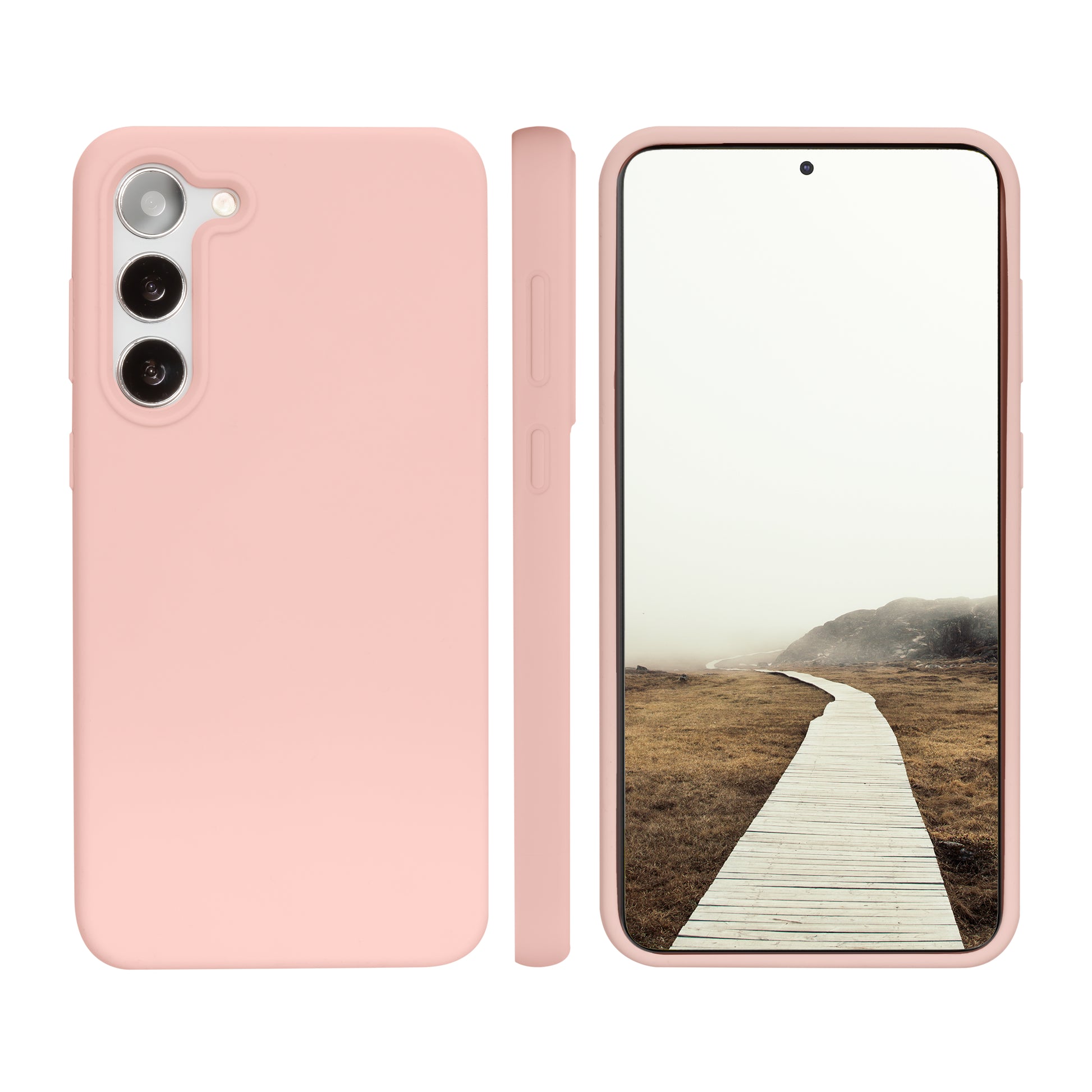 dbramante1928 Costa Rica Backcover – für Samsung Galaxy S23+, Recycling-Kunststoff, Pink