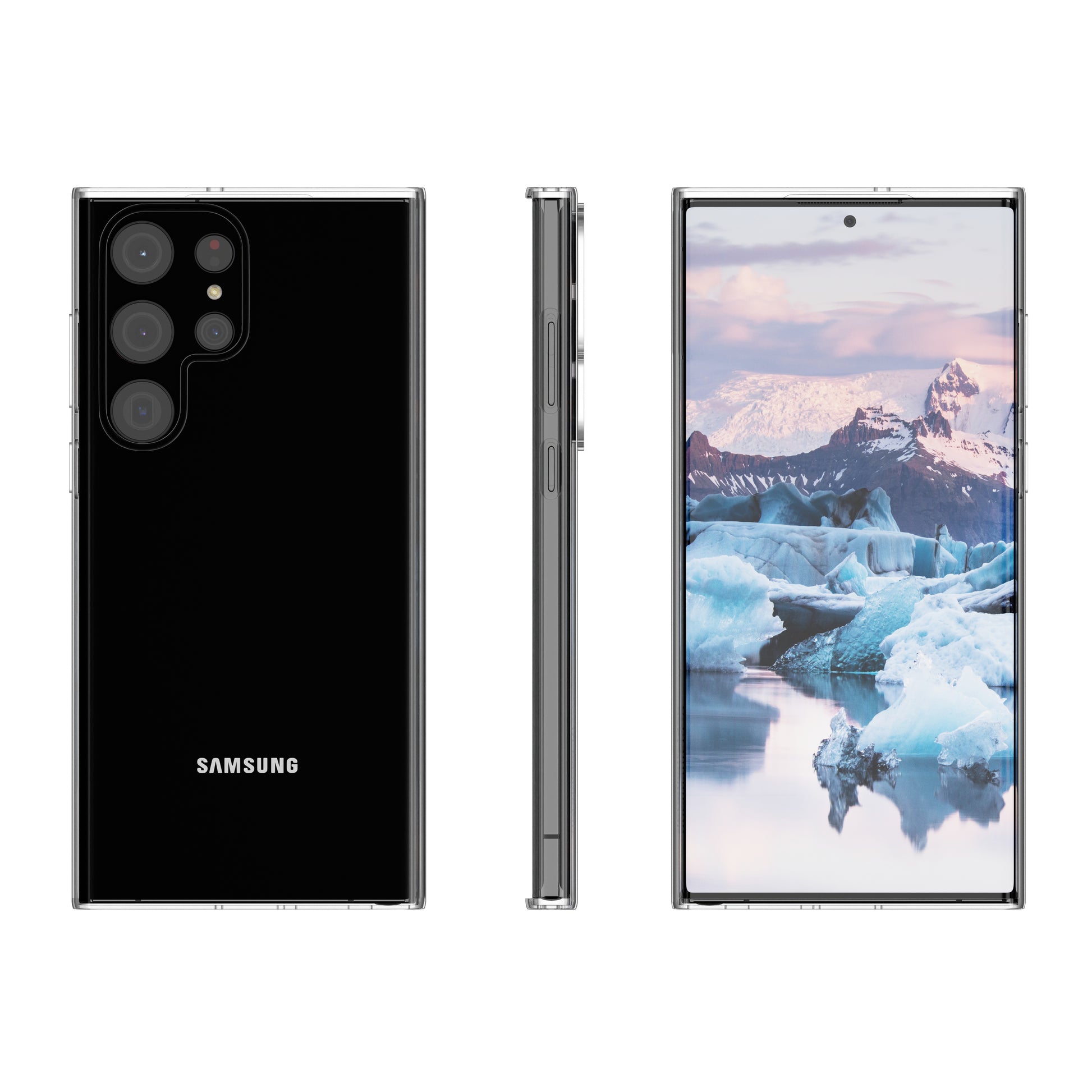 dbramante1928 Backcover – für Samsung Galaxy S23 Ultra, Recycling-Kunststoff, transparent