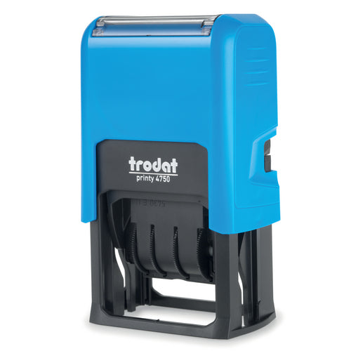 Trodat Motivstempel – Text-/Datumsstempel, selbstfärbend, Gummi