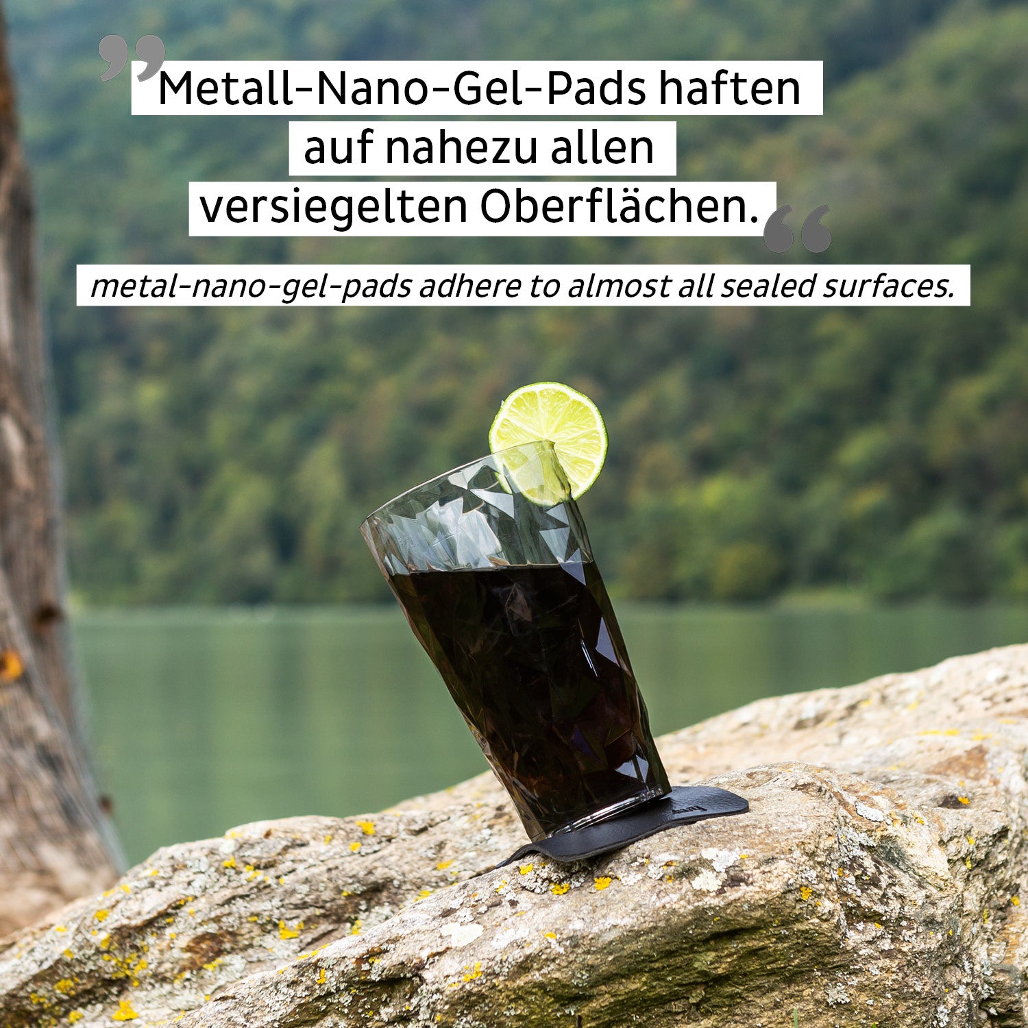 Silwy Longdrinkglas – 2er Set, 300 ml, 8,8 × 8,8 × 14,1 cm, Kunststoff, Grau