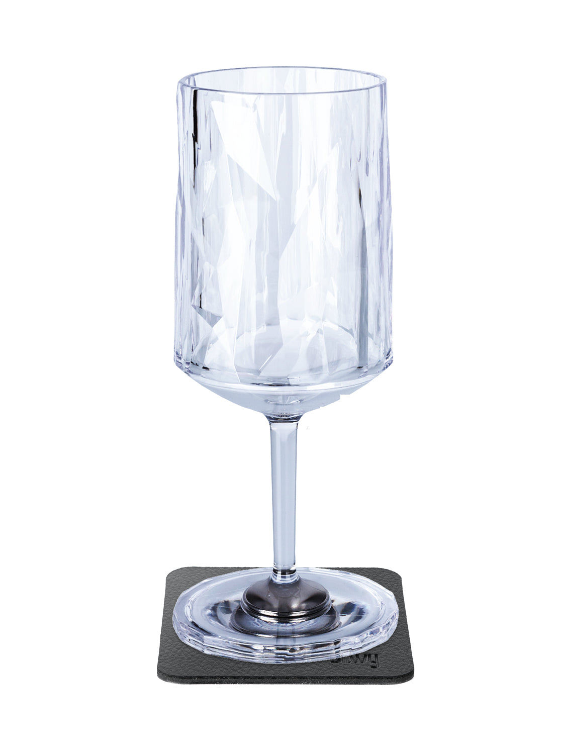 Silwy KO-WIG-C300-2 Weinglas – 0,30 l, Kunststoff, transparent, 2 Stück
