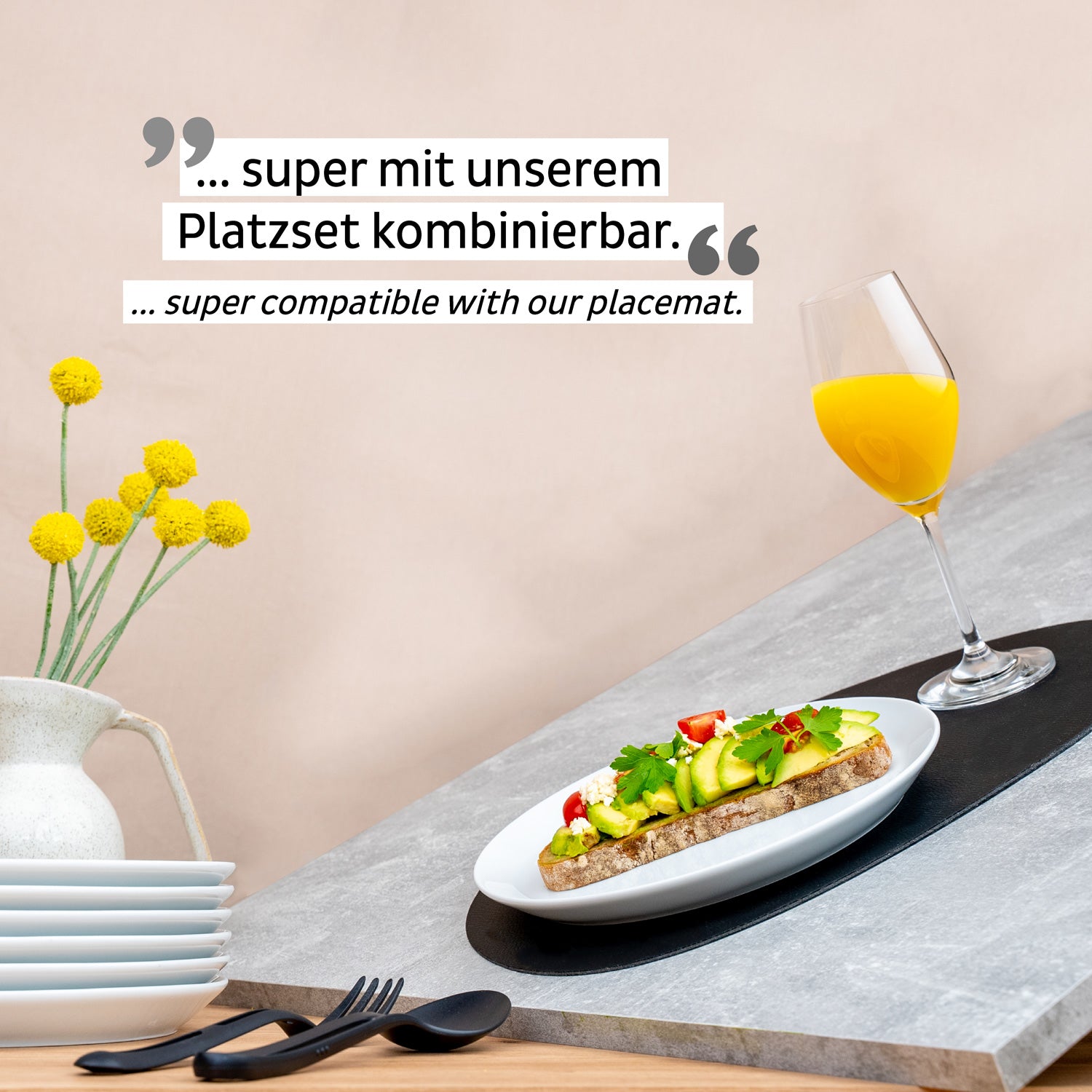 Silwy S0PT-1311-2 Frühstücksteller – Porzellan, weiss, magnetisch, Ø 23 cm, 2 Stück