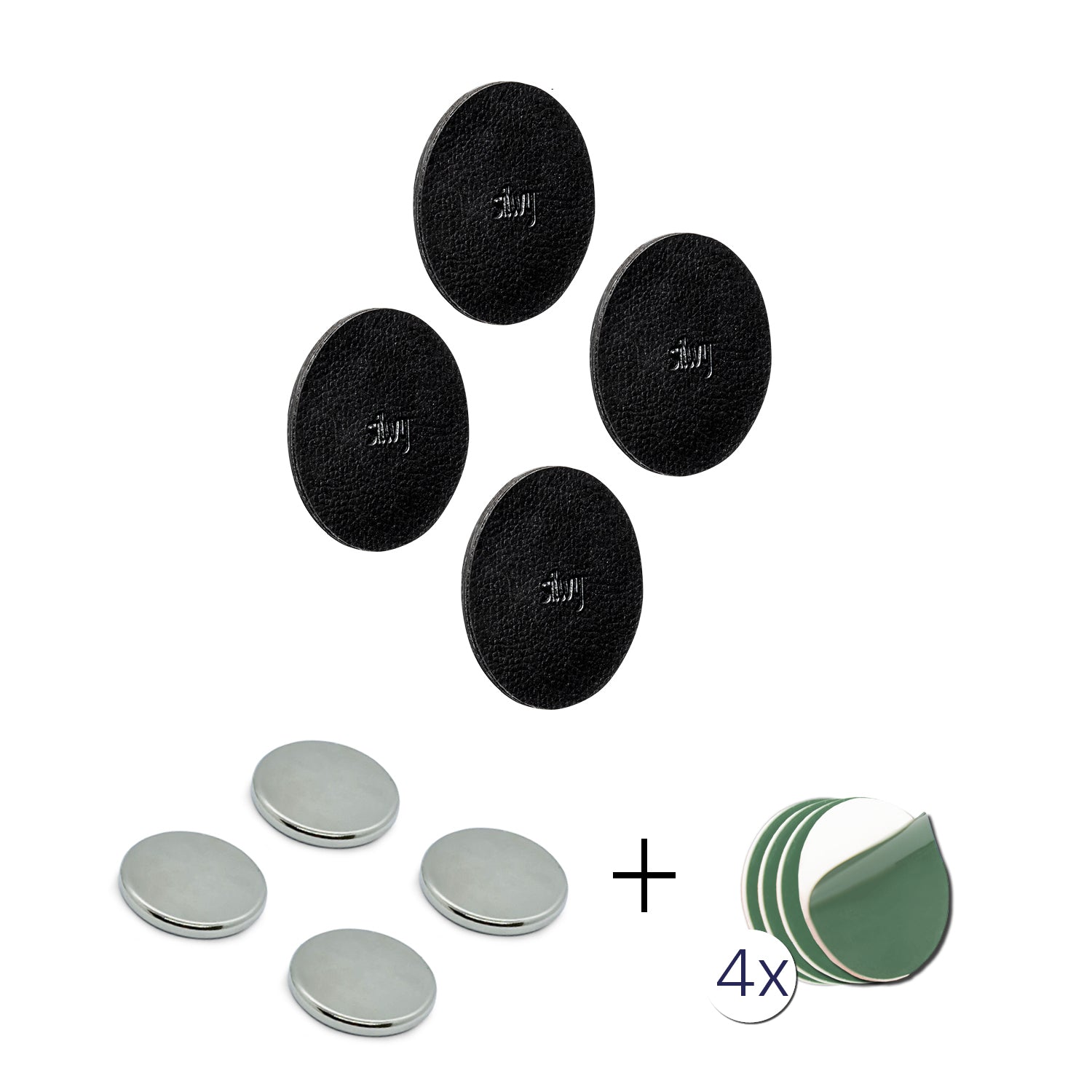 Silwy Montagepad PBB0-15-8 Schwarz – 7,5 × 7,5 cm – 12 Stück