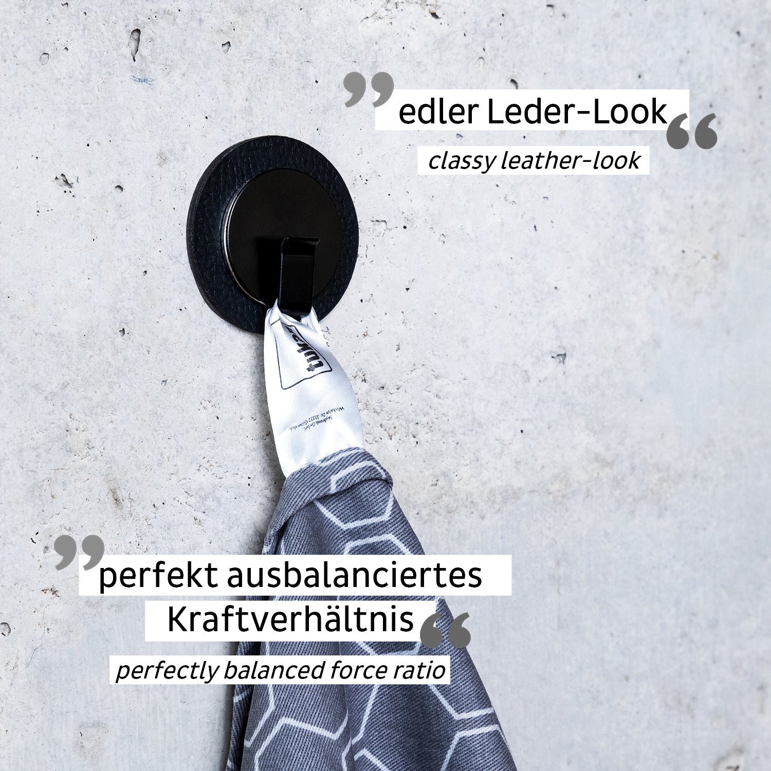 Silwy Haken – Magnet – Schwarz – 0,2 kg – Ø 65 × 15 mm