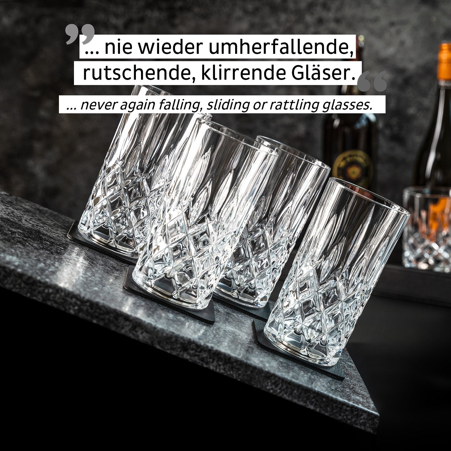 Silwy Longdrinkglas – 0,30 l, Kristallglas, transparent