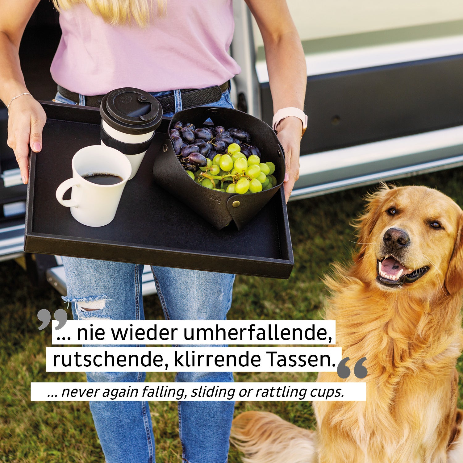 Silwy S027-1309-2-B-CA Tasse – 0,27 l, Porzellan, schwarz matt, Magnethenkel, 2 Stück