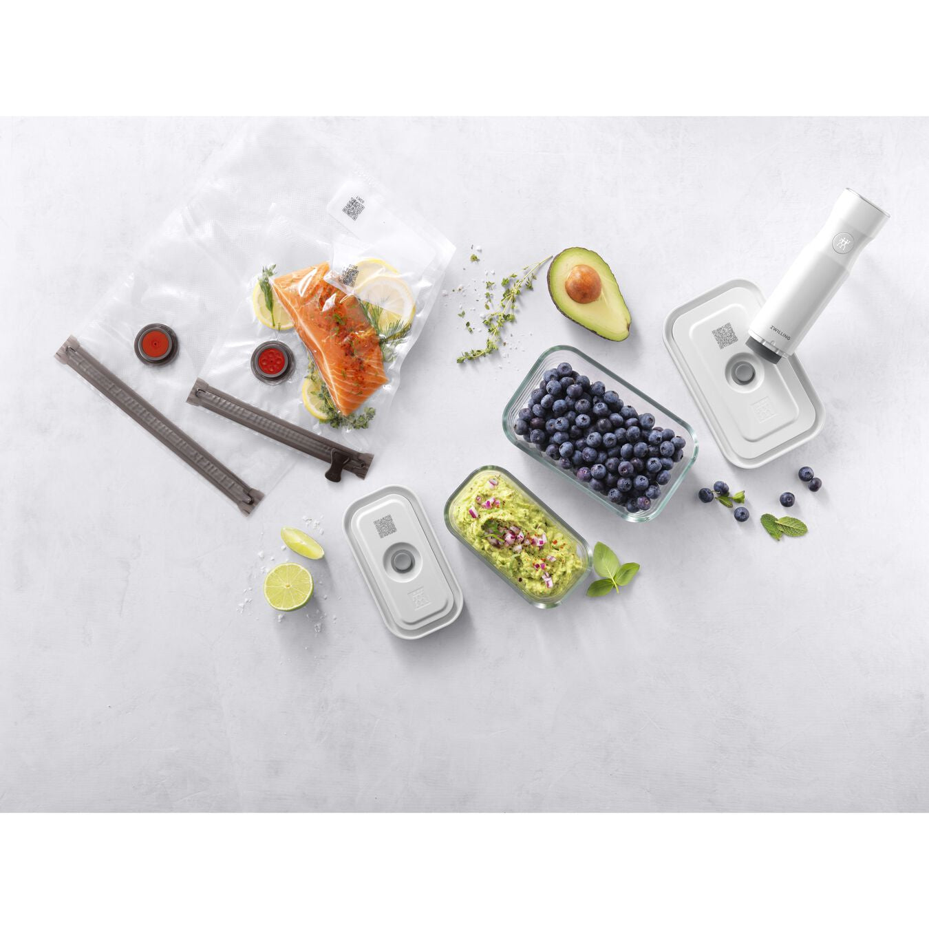 Zwilling Vakuum-Starterset 7-teilig – Glas