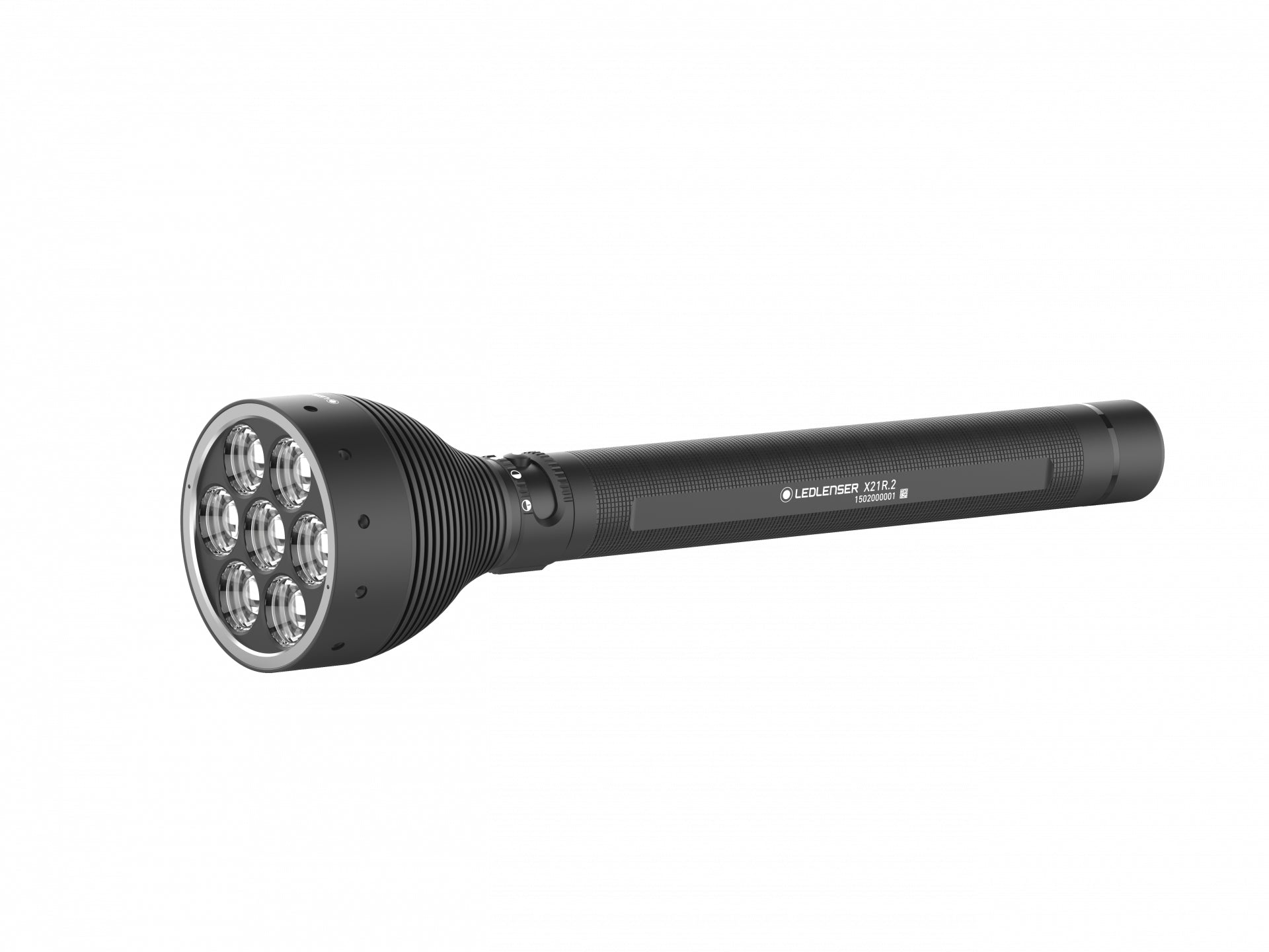 Ledlenser Taschenlampe X21R – 5000 lm, 800 m, IPX4, Akku, 3 Stufen – Schwarz