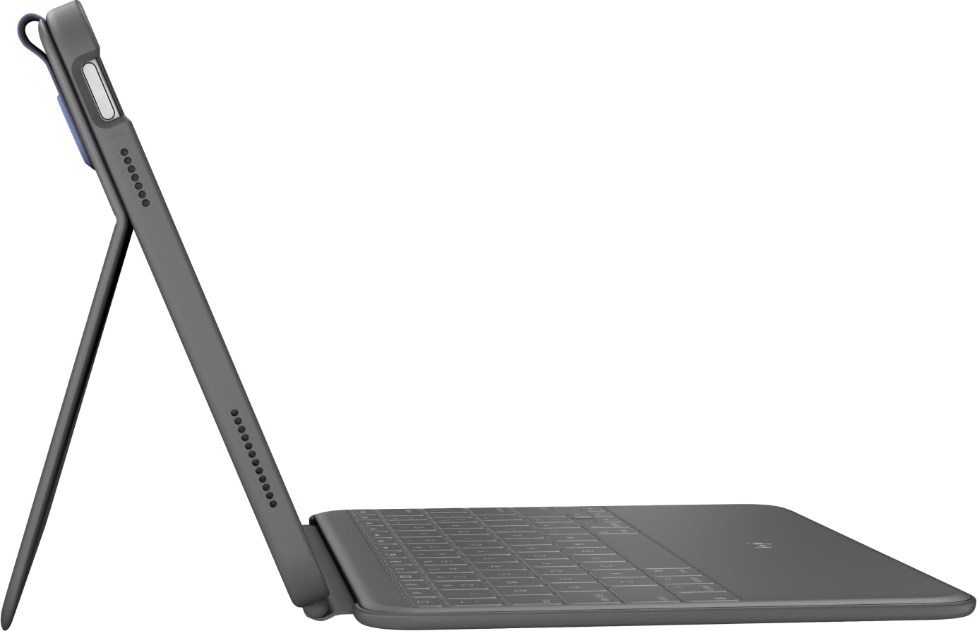 Logitech Rugged Folio – Tastatur, kabelgebunden (Smart Connector), DE-Layout (DE) – für iPad (10. Gen)