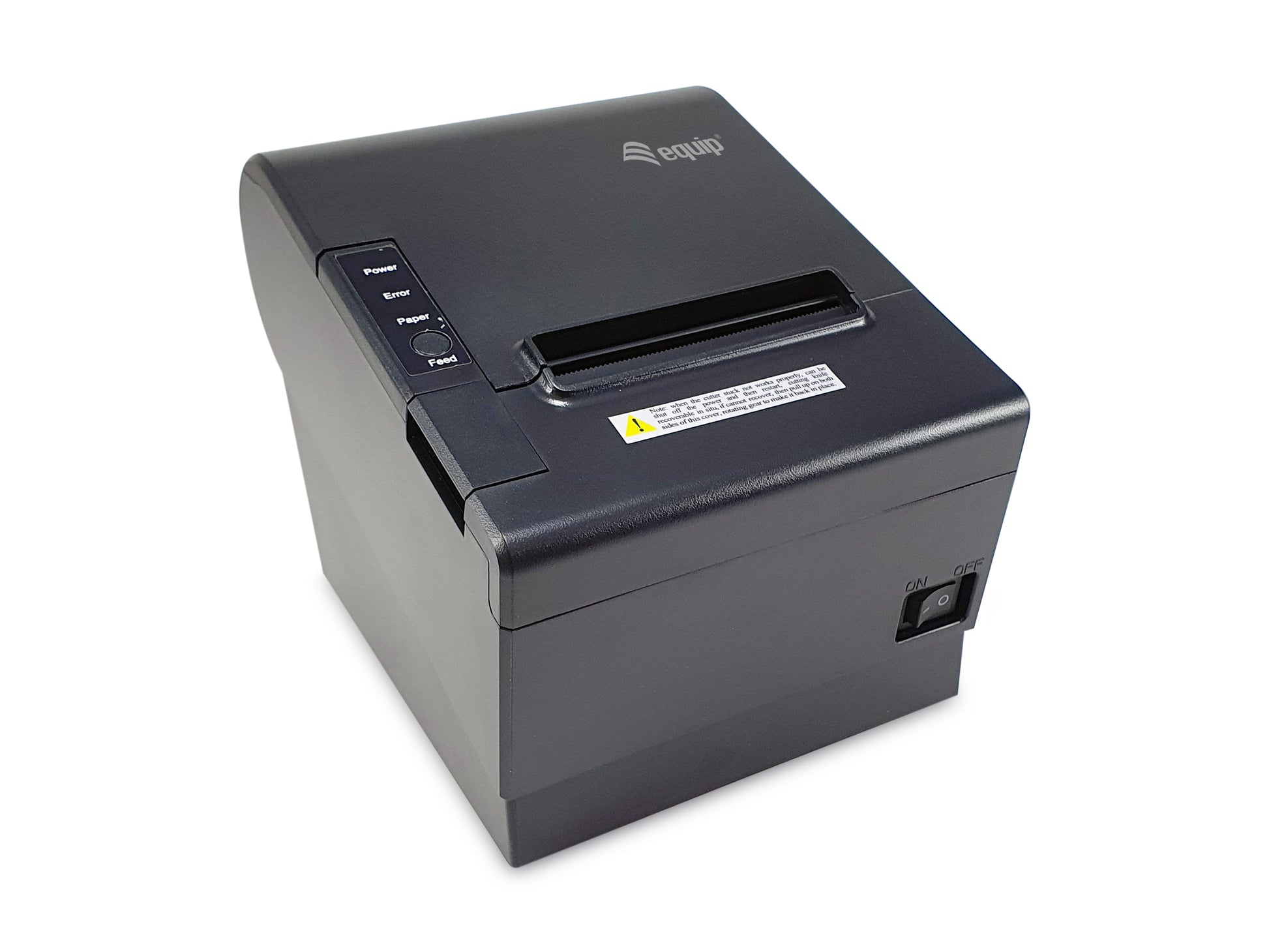 Equip 80mm – POS-Drucker, Thermodirekt, 80 mm, USB, Auto-Cutter, Schwarz