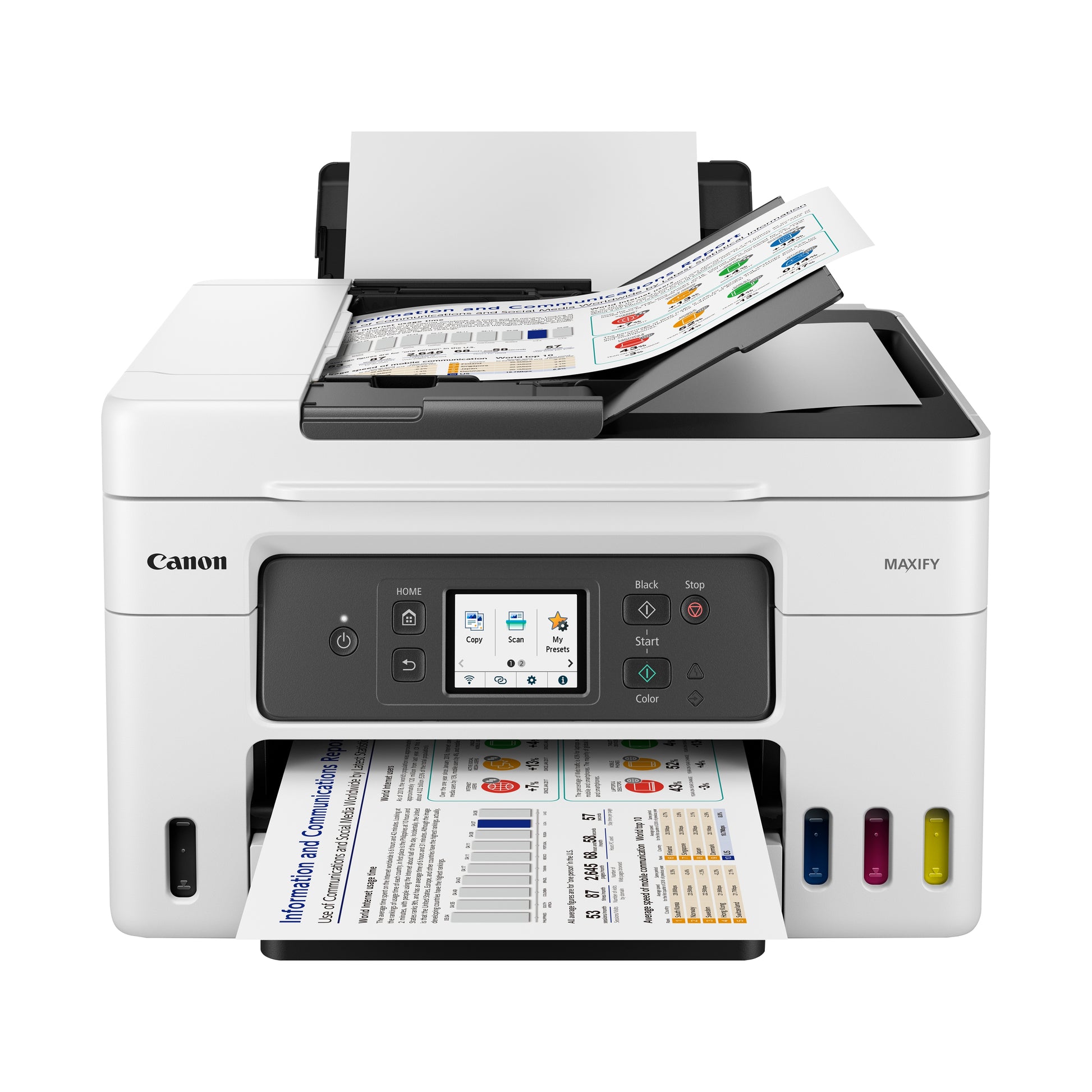 Canon MAXIFY GX4050 – Farbiges Tintenstrahl-MFP A4, 4-in-1 – WLAN