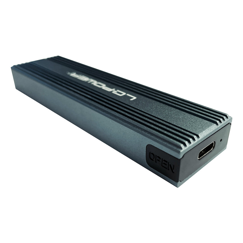 LC-Power LC-M2-C-MULTI-3 – 1-Schacht SSD-Gehäuse – für M.2 (NVMe/SATA)