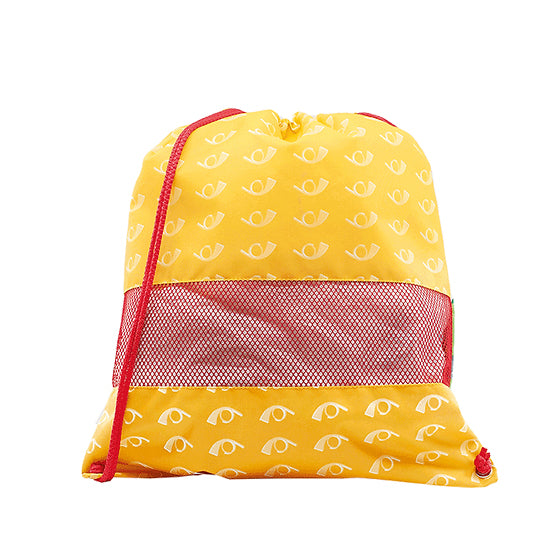 Funki Sportbeutel – 12 l, PostAuto Motiv, wasserabweisend, 36 × 42 cm