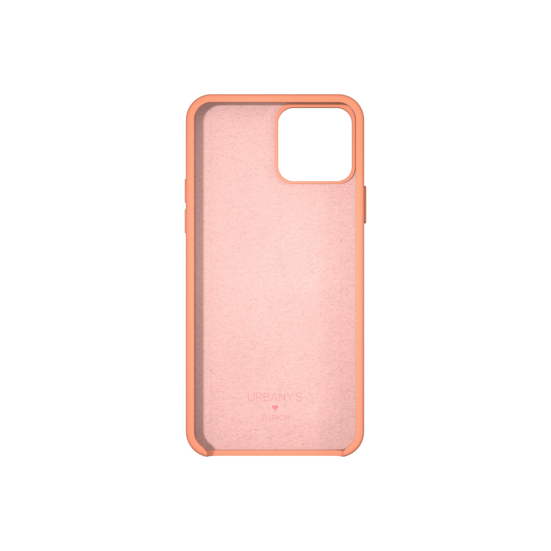 Urbany's Backcover Sweet Peach – für Apple iPhone 14 Pro Max – Pfirsich – Silikon – stossdämpfend