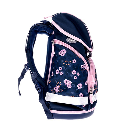 Funki Schulrucksack-Set Joy-Bag – 4-teilig – Sakura – 40 × 30 × 21 cm, 25 l