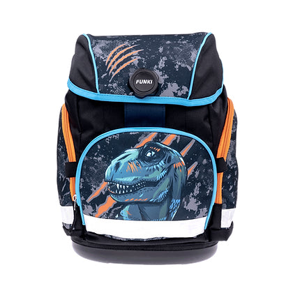 Funki Schulrucksack-Set Joy-Bag – 4-teilig – Dinosaurier
