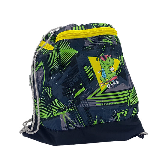 Funki Schulrucksack Cuby-Bag – 5-teilig – Skater – 28,0×39,0×21,0 cm