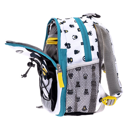 Funki Raumwunder – Kindergartenrucksack – 8–11 l, Kunststoff, Penguin minimono