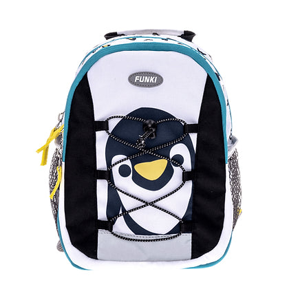 Funki Raumwunder – Kindergartenrucksack – 8–11 l, Kunststoff, Penguin minimono
