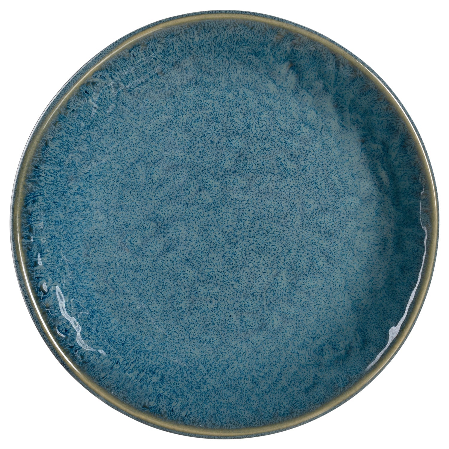 LEONARDO Frühstücksteller – Keramik, Blau, Spülmaschinenfest, Mikrowellenfest, Ø 16,0 cm, 6 Stück
