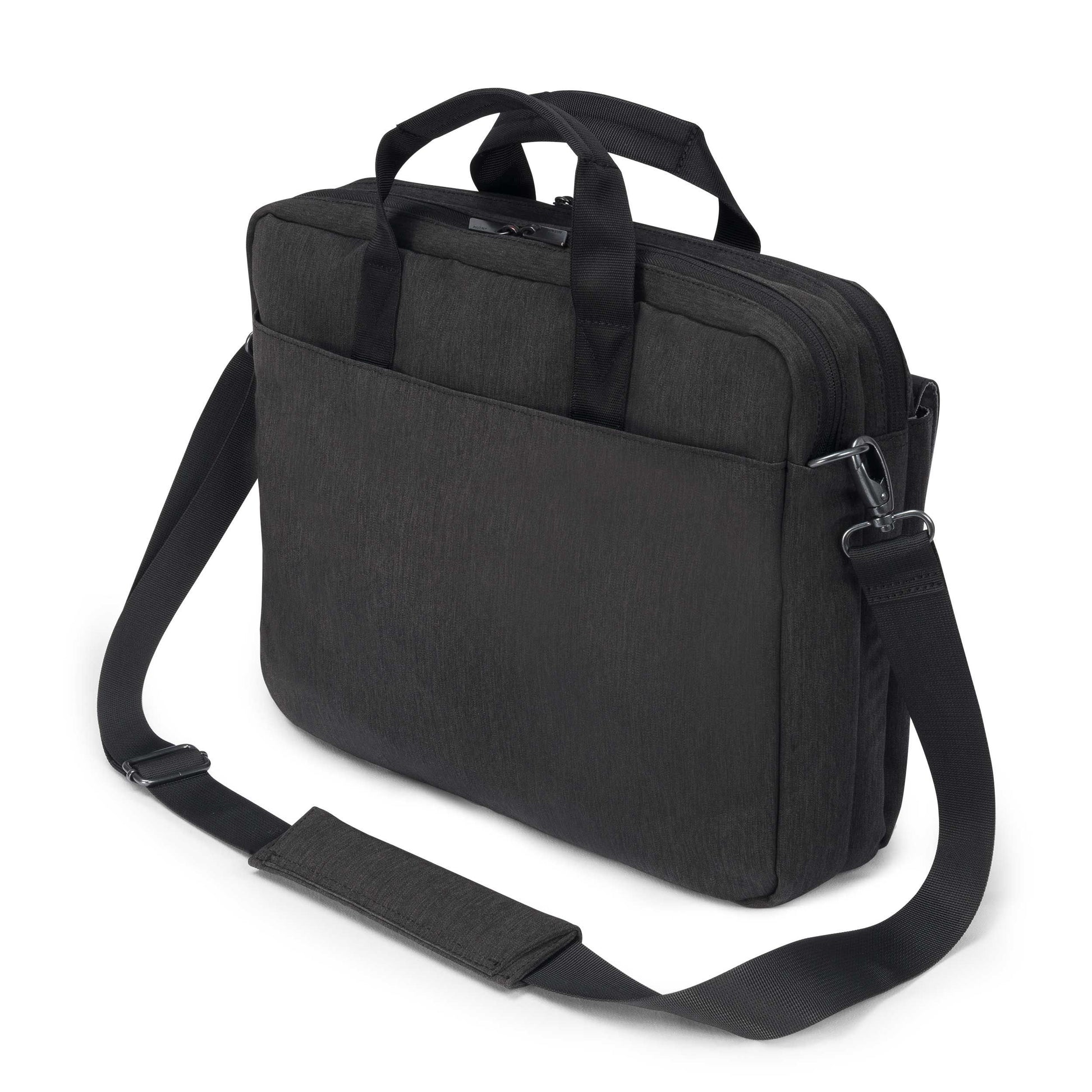 DICOTA STYLE Notebook-Tasche bis 15,2" – abschliessbar, Trolley-Befestigungsband – Schwarz
