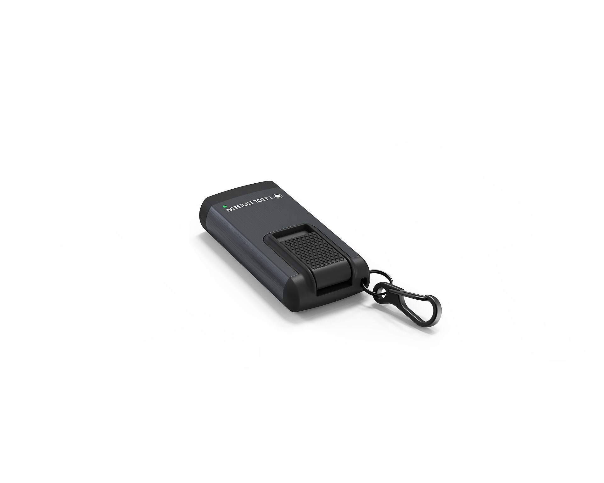 Ledlenser Taschenlampe K6R – 400 lm, 80 m, IPX2, USB, Akku, 3 Modi – Grau