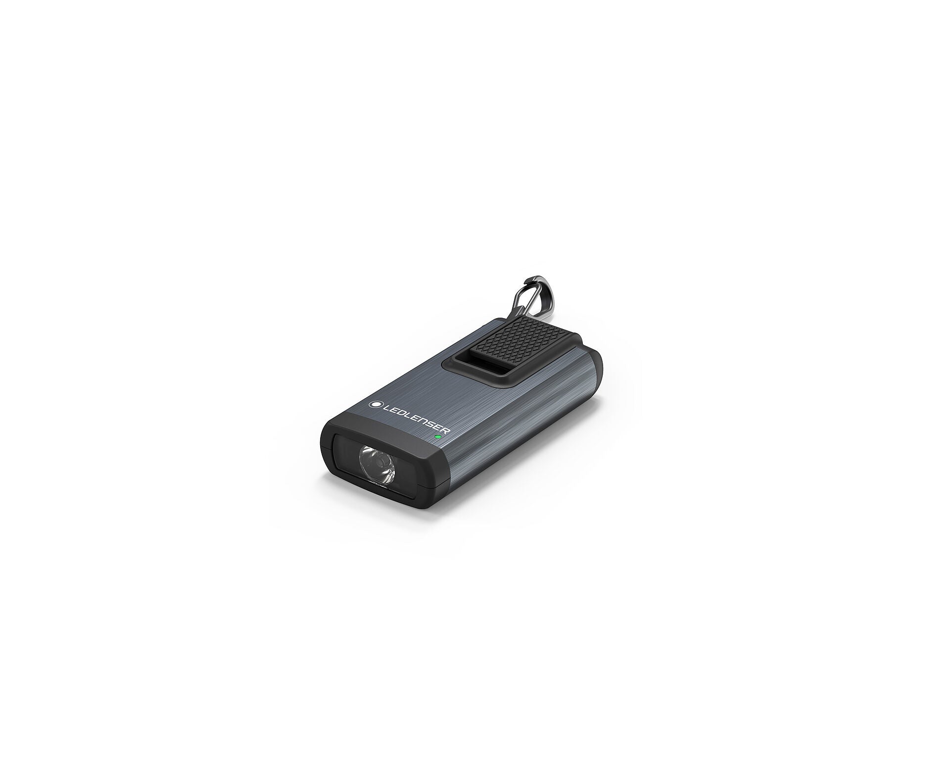 Ledlenser Taschenlampe K6R – 400 lm, 80 m, IPX2, USB, Akku, 3 Modi – Grau