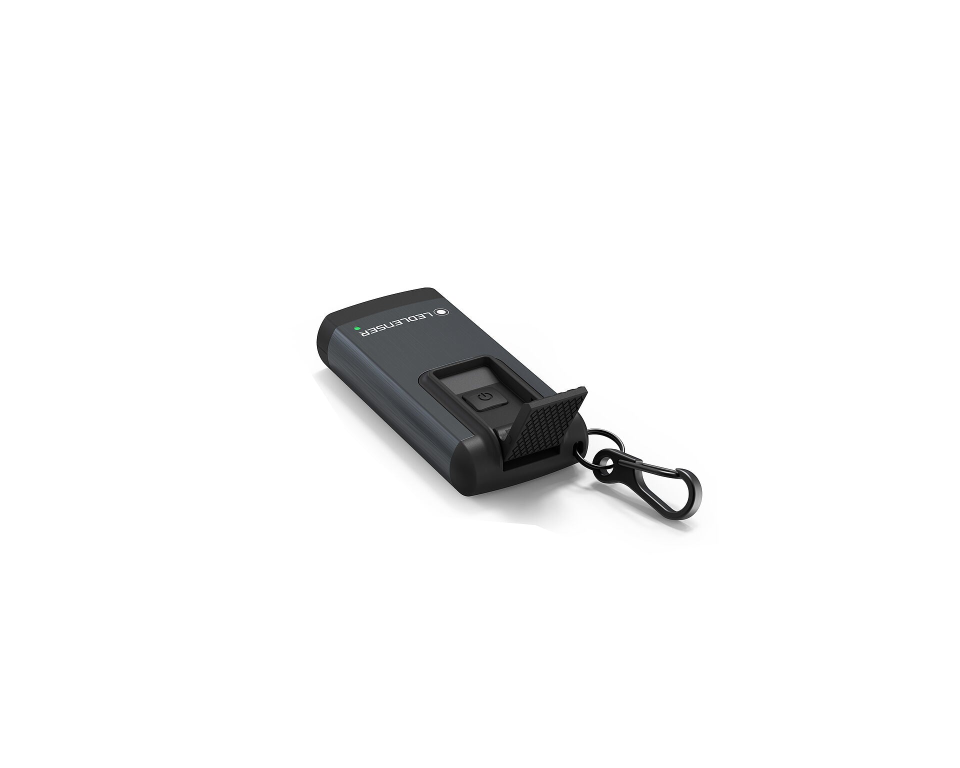 Ledlenser Taschenlampe K6R – 400 lm, 80 m, IPX2, USB, Akku, 3 Modi – Grau