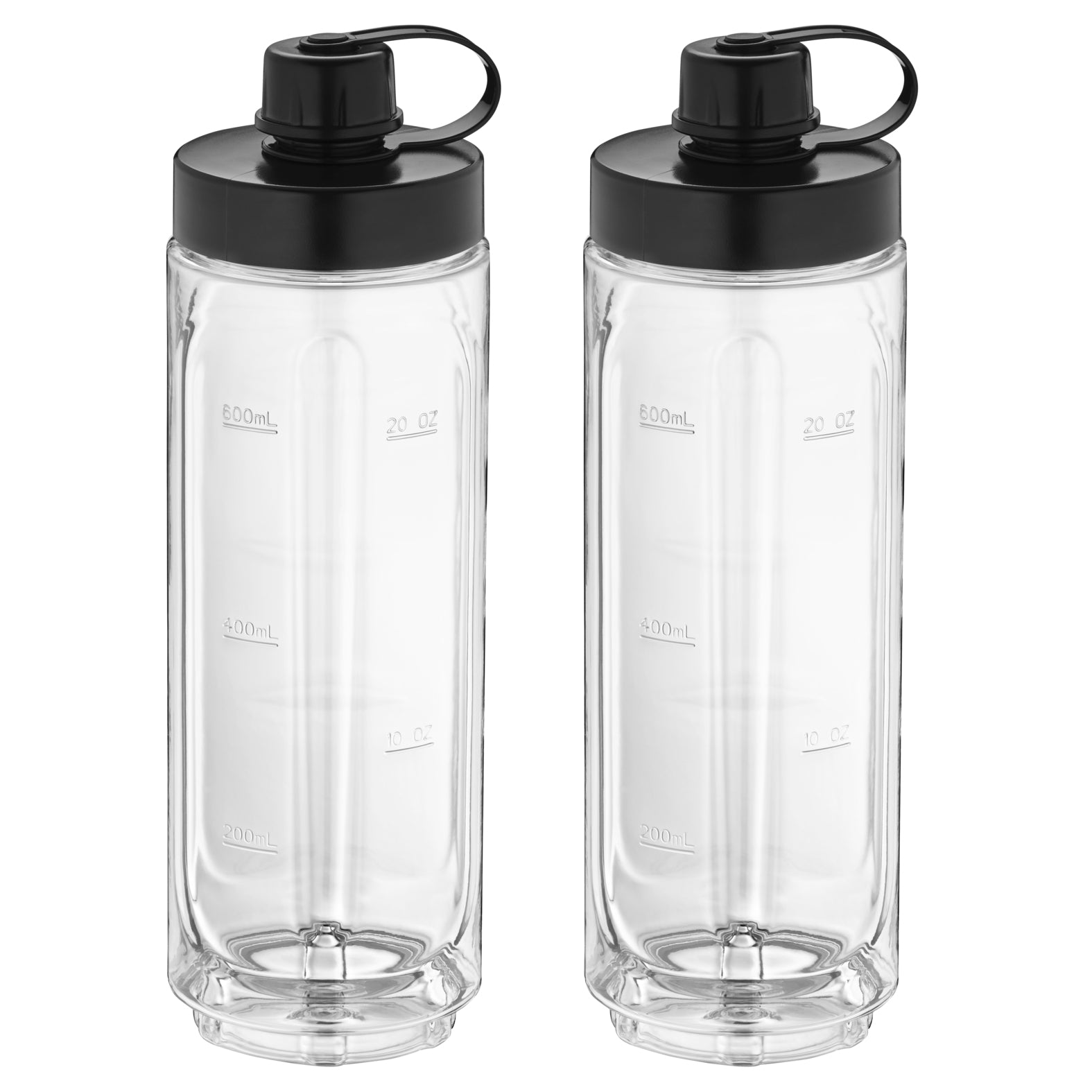 WMF Smoothie-Mixer KITCHENminis 0416500071 – 0,6 l, 300 W, To-Go – Schwarz/Edelstahl