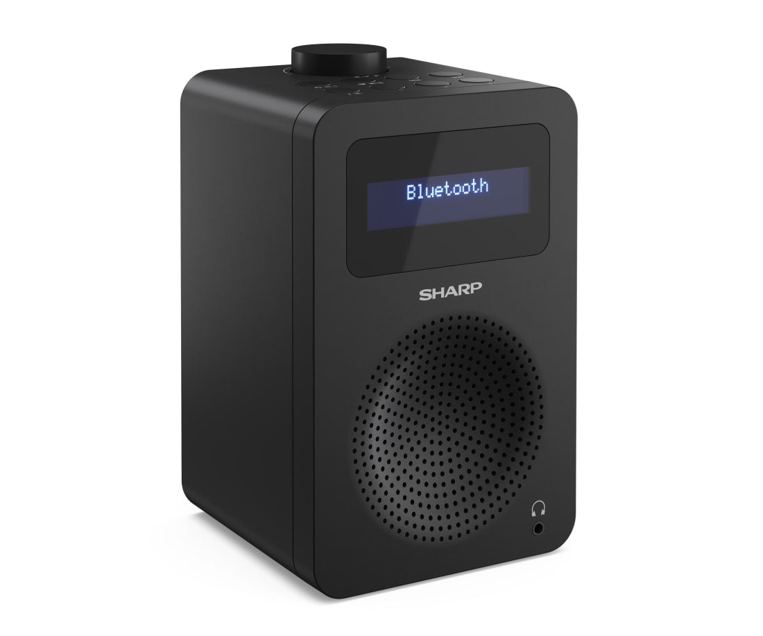 Sharp DR-430 – DAB-/Internetradio – Tischradio – DAB+, UKW, Bluetooth – Schwarz
