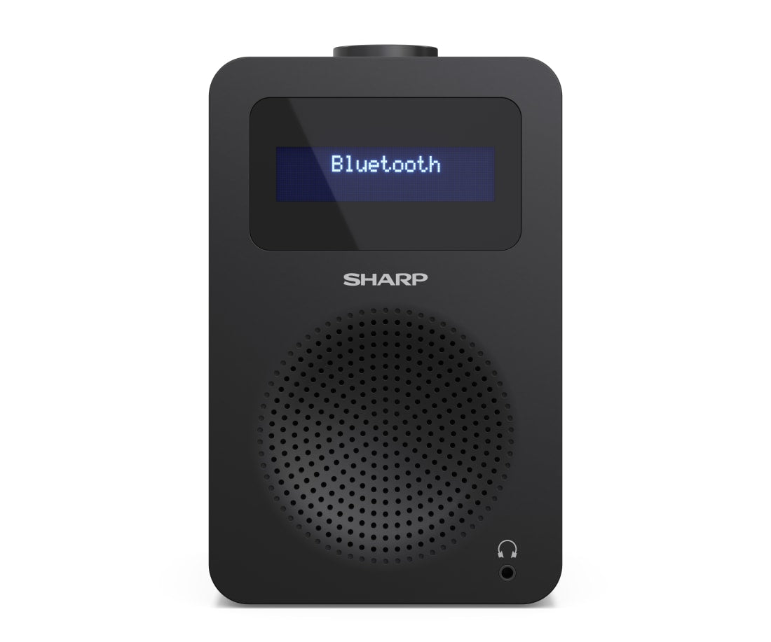 Sharp DR-430 – DAB-/Internetradio – Tischradio – DAB+, UKW, Bluetooth – Schwarz